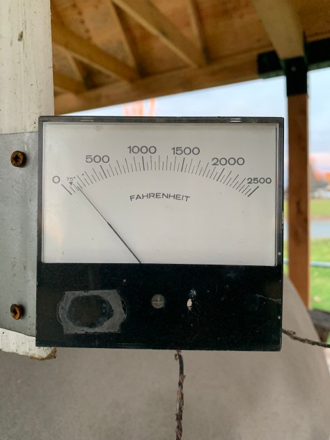 Thermomètre du four à pain